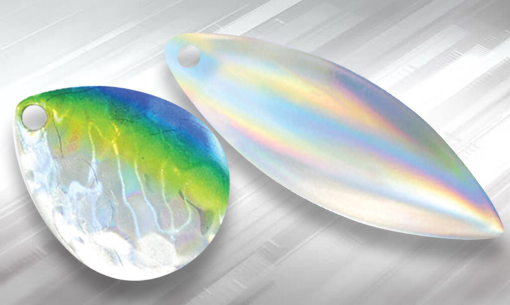 2 holographic spinner blades.